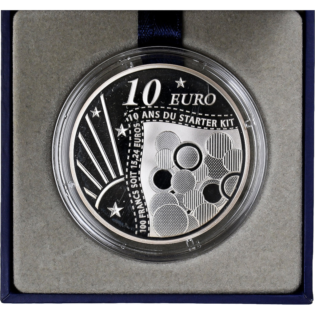 France, 10 Euro, Semeuse, 10 ans du Starter Kit, Proof, 2011, MDP, Silver