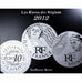 França, Coffret 10€, Euros des régions, 2012, MDP, Prata, MS(63)
