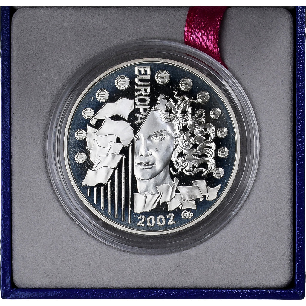 France, 1-1/2 Euro, Europa, BE, 2002, MDP, Argent, FDC