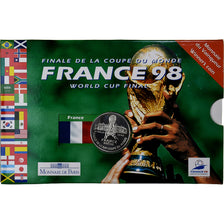 France, 5 Francs, Finale de la Coupe du Monde 1998, 1998, MDP, BU, Silver