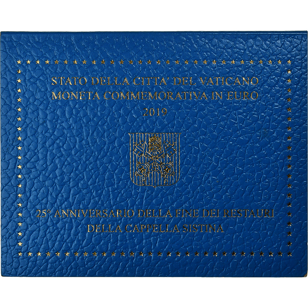 Vatican, Pape François, 2 Euro, Sistine Chapel, 2019, Rome, Bimétallique, FDC