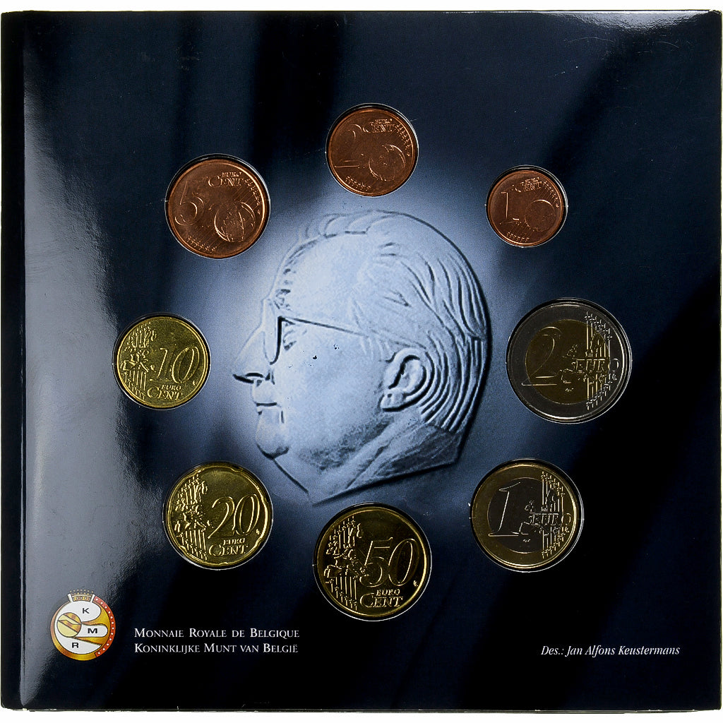 Benelux, Set 1 ct. - 2 Euro + Token, BU, 2003, Brussels, N.C., FDC