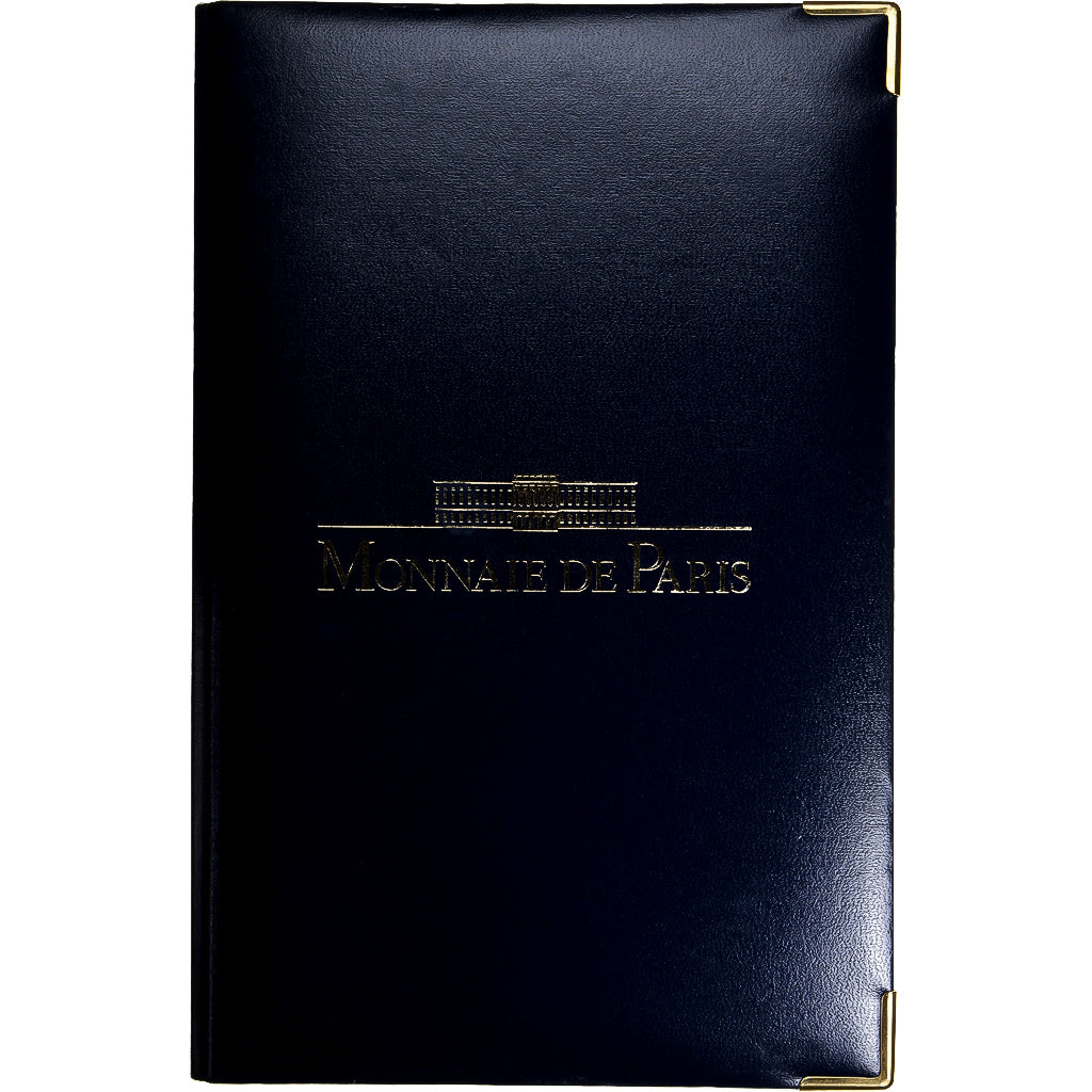 Francja, Coffret 1 c. à 100 frs., 1996, MDP, Proof, ND, MS(65-70)