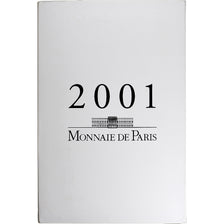 France, Coffret 1 c. à 100 frs., 2001, MDP, Proof, MS(65-70)