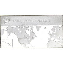 Francia, medaglia, United Nations Flags, United States of America, Argento, SPL-