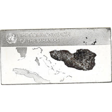 France, Medal, United Nations Flags, Bahamas, Silver, AU(55-58)