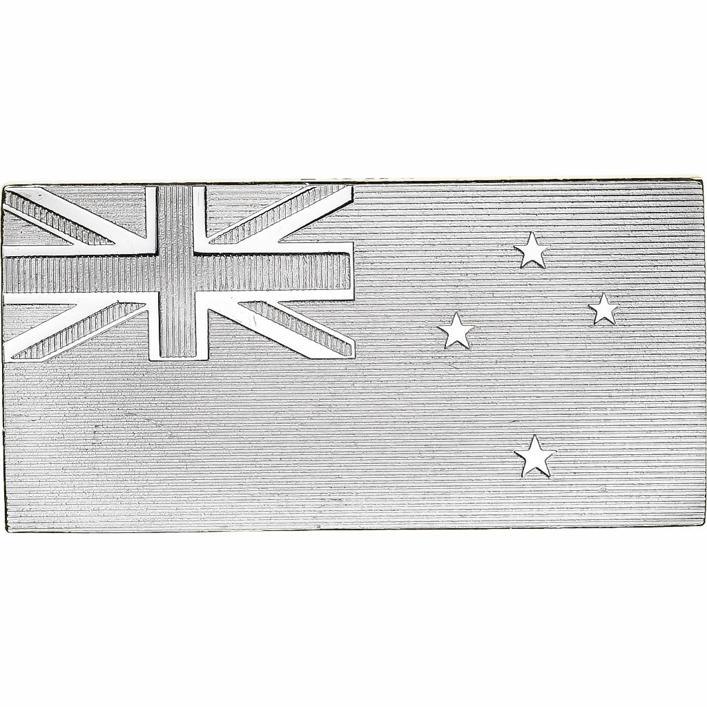 Francia, medalla, United Nations Flags, New Zealand, Plata, EBC
