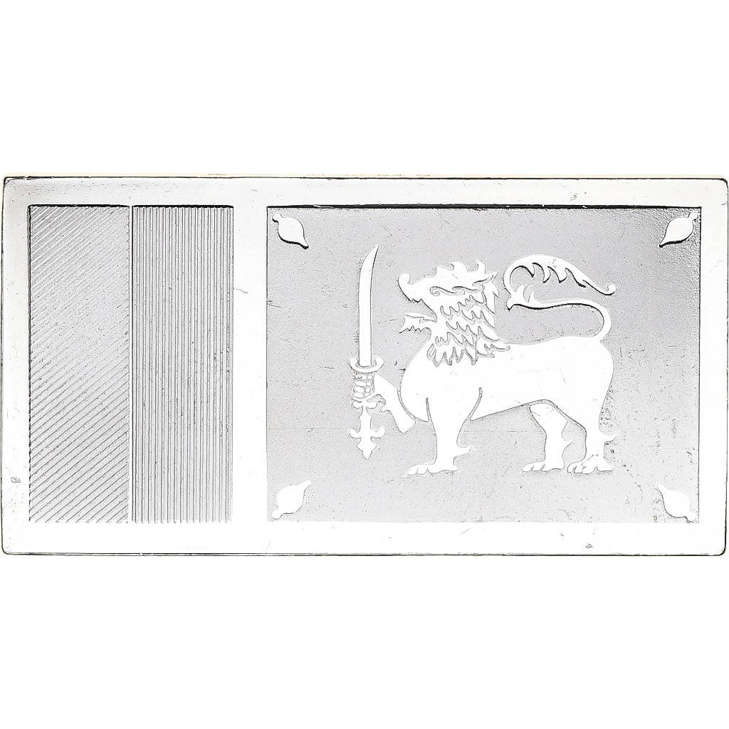 France, Médaille, United Nations Flags, Sri Lanka, Argent, SUP