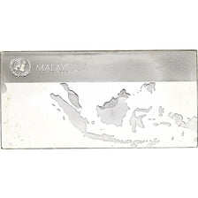 Frankrijk, Medaille, United Nations Flags, Malaysia, Zilver, PR