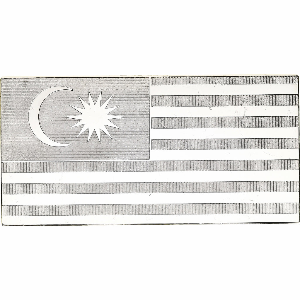 Frankrijk, Medaille, United Nations Flags, Malaysia, Zilver, PR