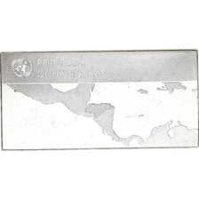 France, Medal, United Nations Flags, Honduras, Silver, AU(55-58)