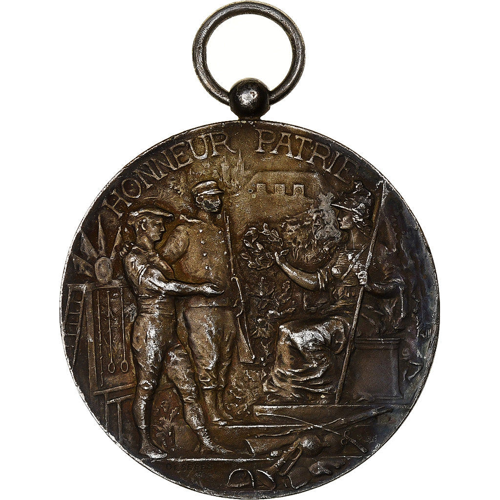 Francia, medaglia, Union Régionale des Patronages du Sud-Ouest, 1910, Bronzo