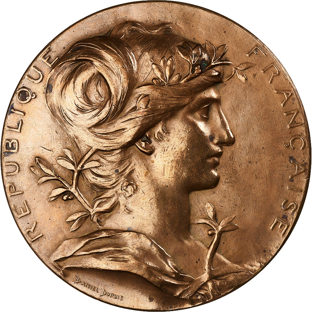 France, Medal, Exposition universelle de Paris, 1889, Bronze, AU(55-58)