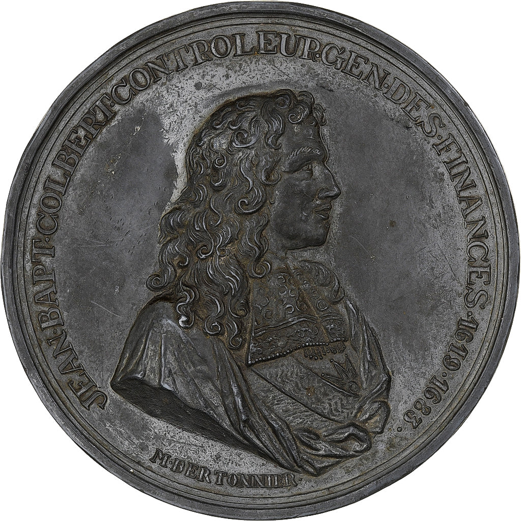 France, Médaille, Jean-Baptiste Colbert Contrôleur Général des Finances