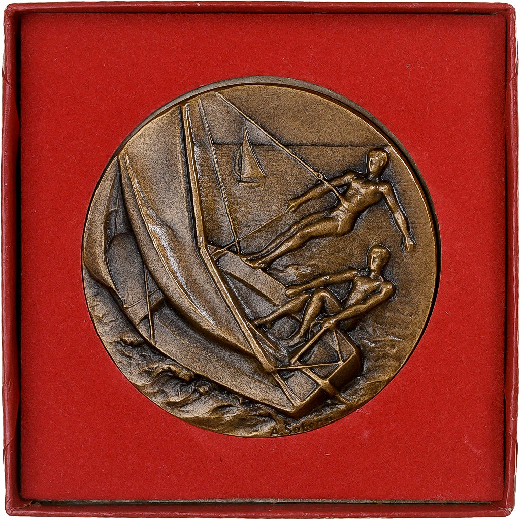 França, medalha, Sport, Voile, 1970, Bronze, MS(60-62)