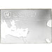 France, Medal, United Nations Flags, Lebanon, Silver, AU(55-58)