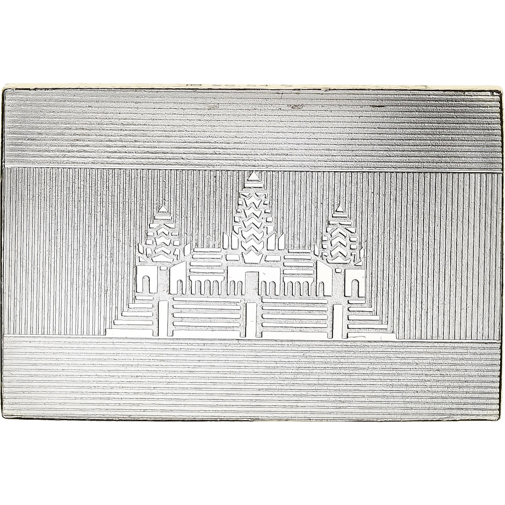 France, Medal, United Nations Flags, Democratic Kampuchea, Silver, AU(55-58)