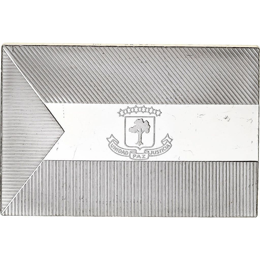 Frankrijk, Medaille, United Nations Flags, Equatorial Guinea, Zilver, PR
