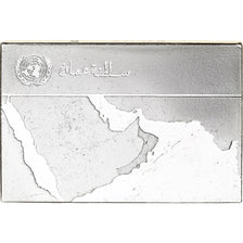 France, Medal, United Nations Flags, Oman, Silver, AU(55-58)