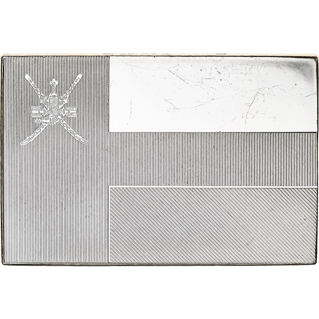 France, Medal, United Nations Flags, Oman, Silver, AU(55-58)