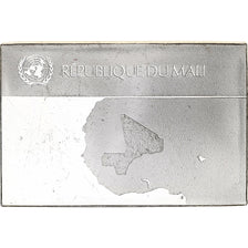 France, Medal, United Nations Flags, Mali, Silver, AU(55-58)