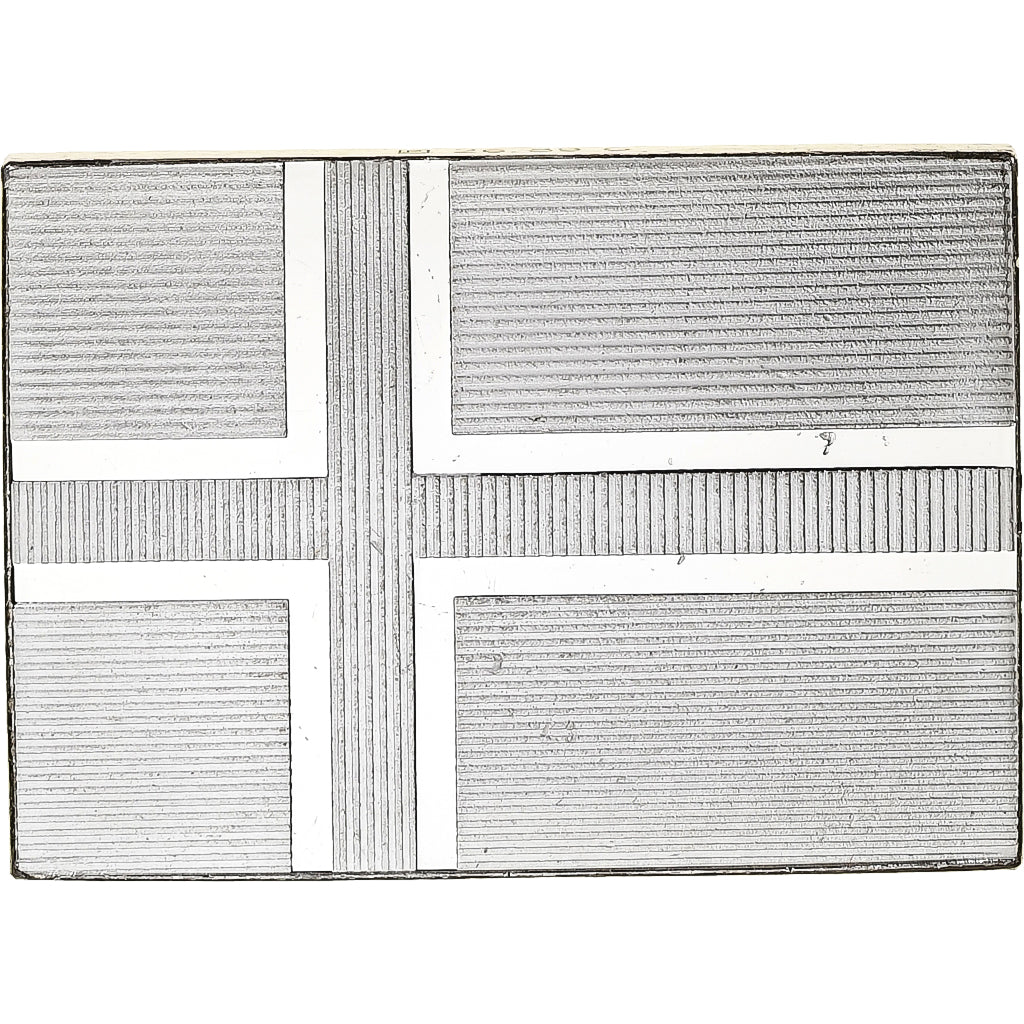 France, Medal, United Nations Flags, Iceland, Silver, AU(55-58)