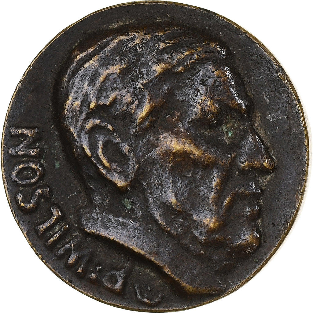 Verenigde Staten van Amerika, Medaille, Les Présidents des Etats-Unis, Wilson