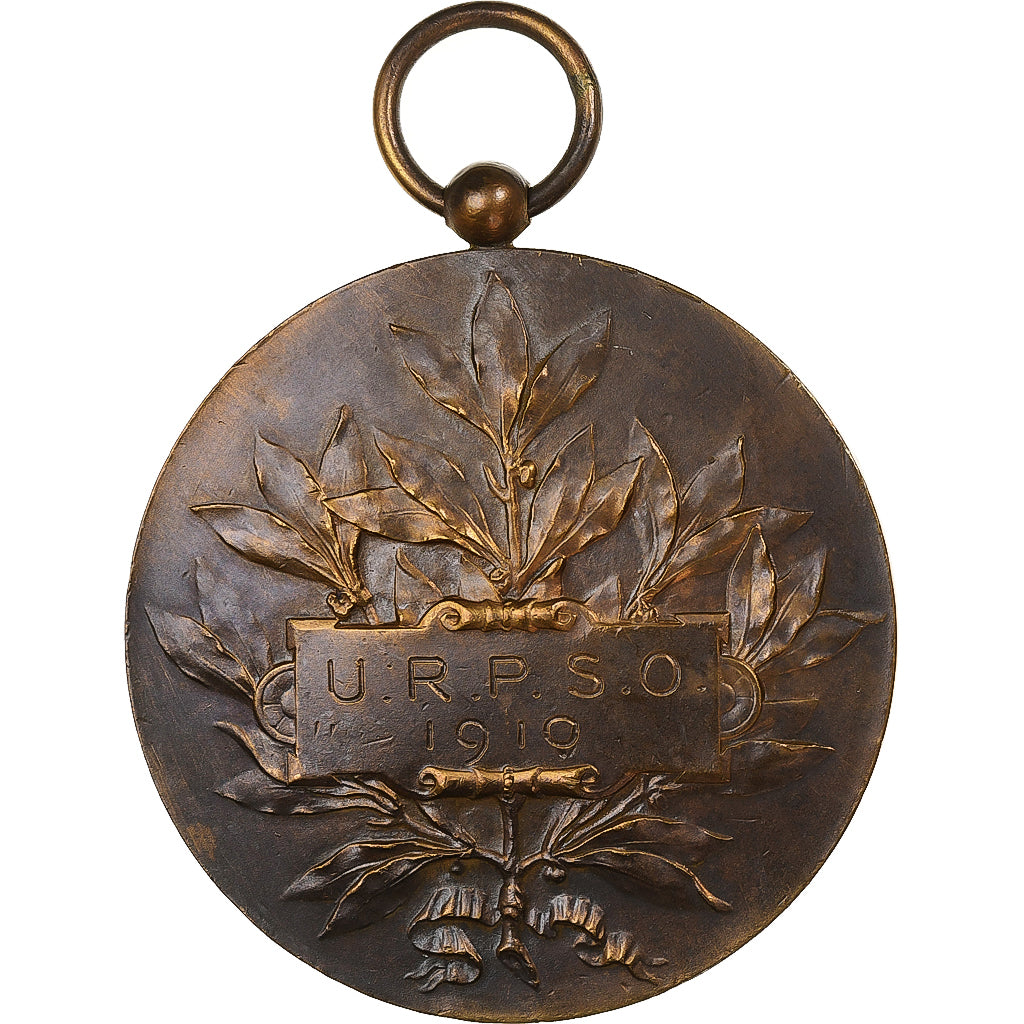 France, Medal, Union Régionale des Patronages du Sud-Ouest, 1910, Bronze