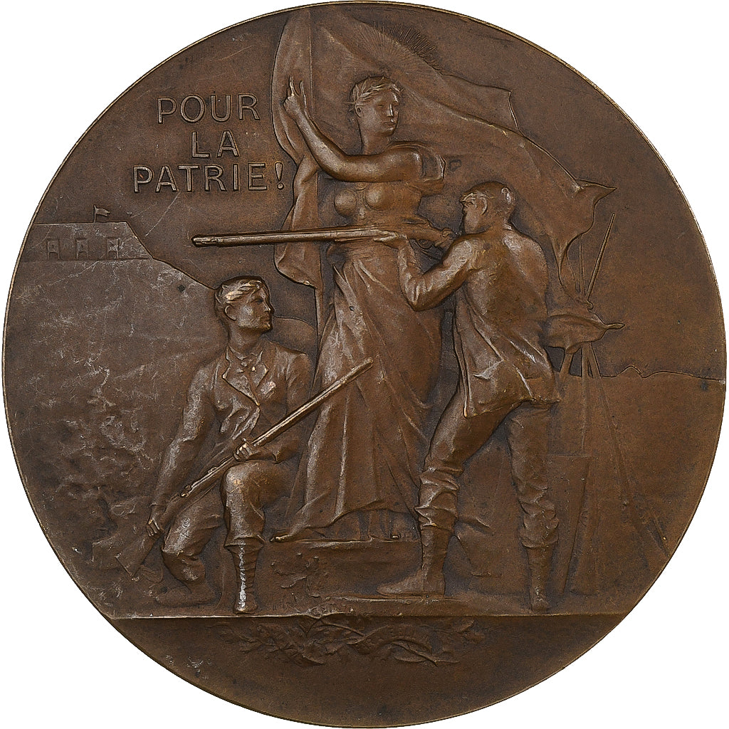 Francja, medal, Tir du Casino d'Étretat, 1907, Brązowy, AU(55-58)