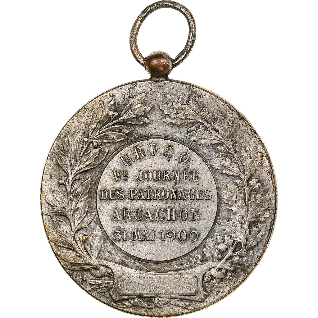 France, Medal, Union Régionale des Patronages du Sud-Ouest, 1909, Bronze