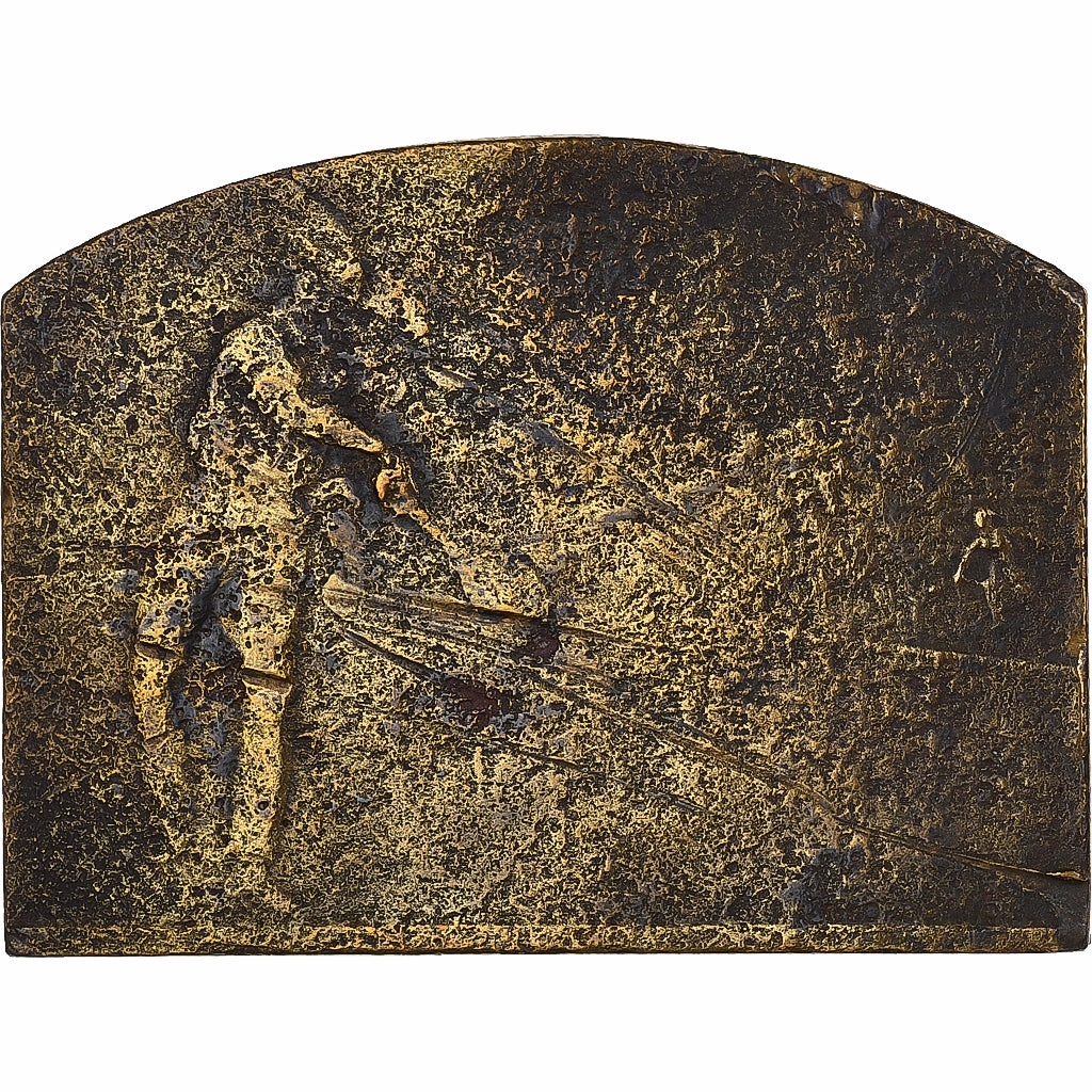 France, Medal, Tournois de Tennis de l'Echo de Paris, 1923, Bronze, VF(30-35)