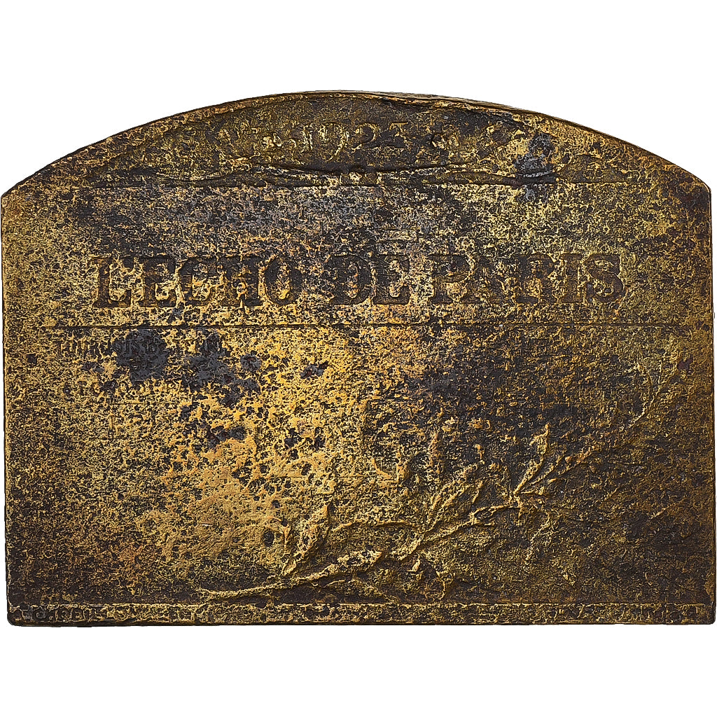 France, Medal, Tournois de Tennis de l'Echo de Paris, 1923, Bronze, VF(30-35)