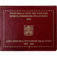 Vatican, Jean-Paul II, 2 Euro, 75e anniversaire de la fondation du Vatican, Rome