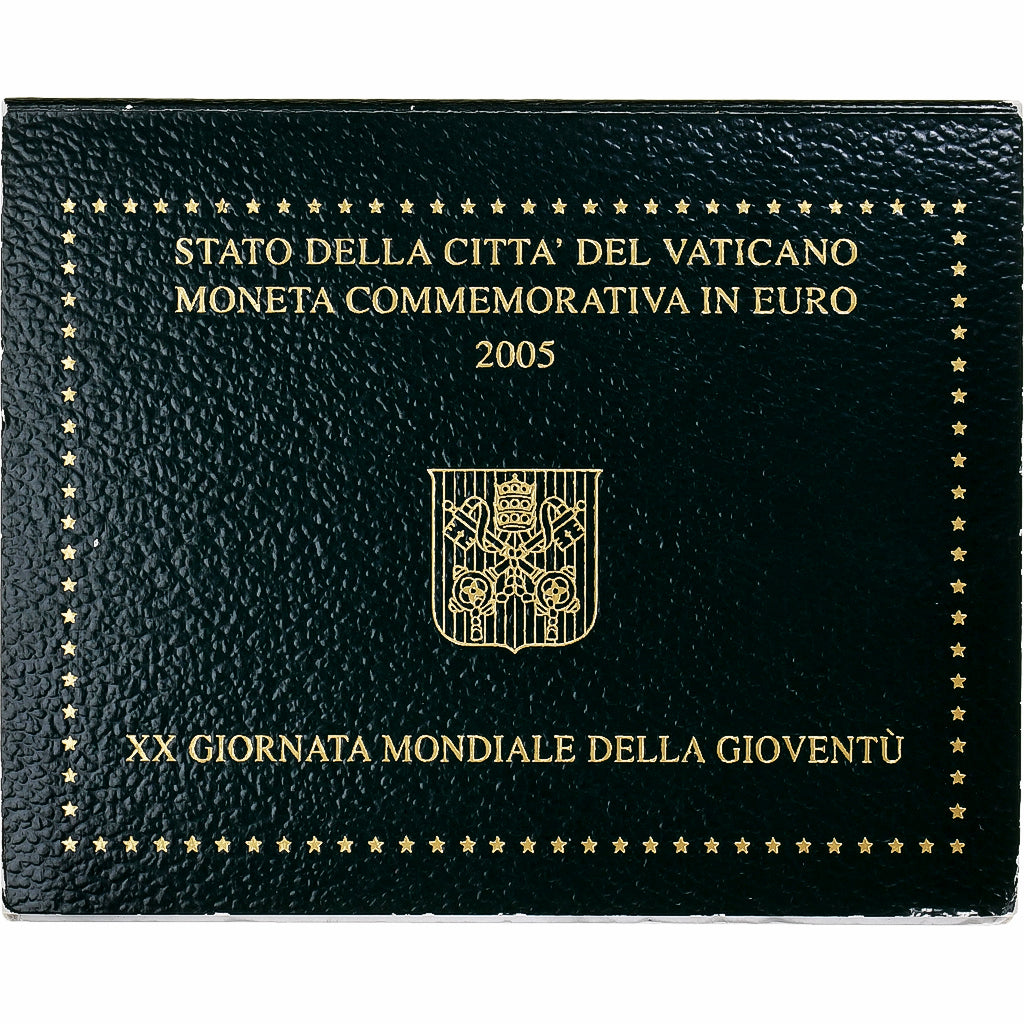 Vaticano, Benedict XVI, 2 Euro, 20th World Youth Day, 2005 - Anno I, Rome