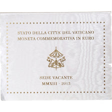 Vaticano, Sede Vacante, 2 Euro, 2013, Rome, Bimetálico, FDC