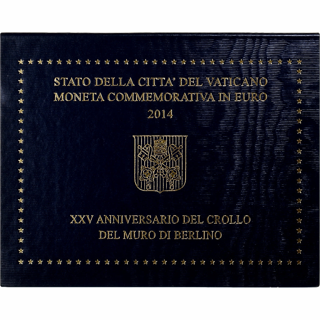 Vatican, Francis, 2 Euro, 25th Anniversary, Fall of the Berlin Wall, 2014, Rome