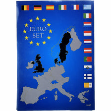 Spain, Set 1 ct. - 2 Euro, euro set, 2000, MS(63)