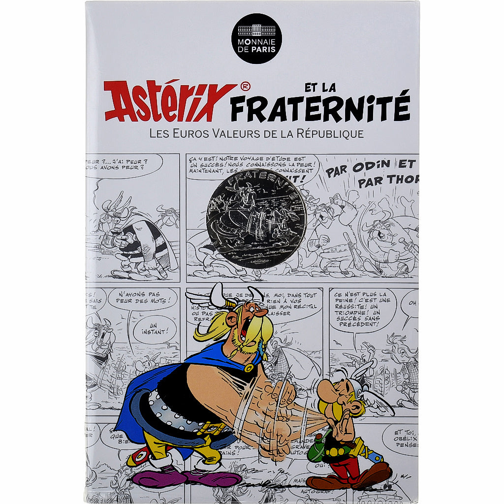 France, 10 Euro, Astérix Fraternité (Astérix et les Normands), 2015, MDP