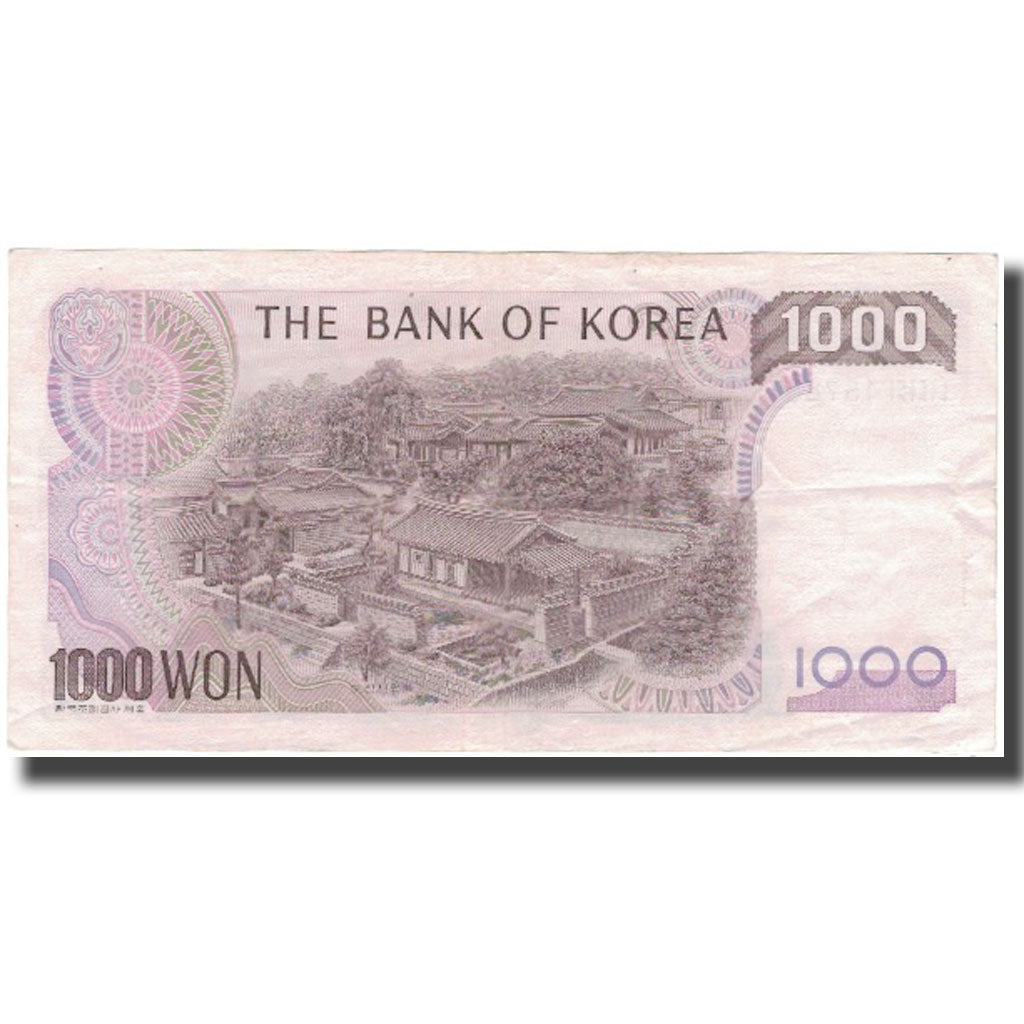 Banknote, South Korea, 1000 Won, KM:47, EF(40-45)