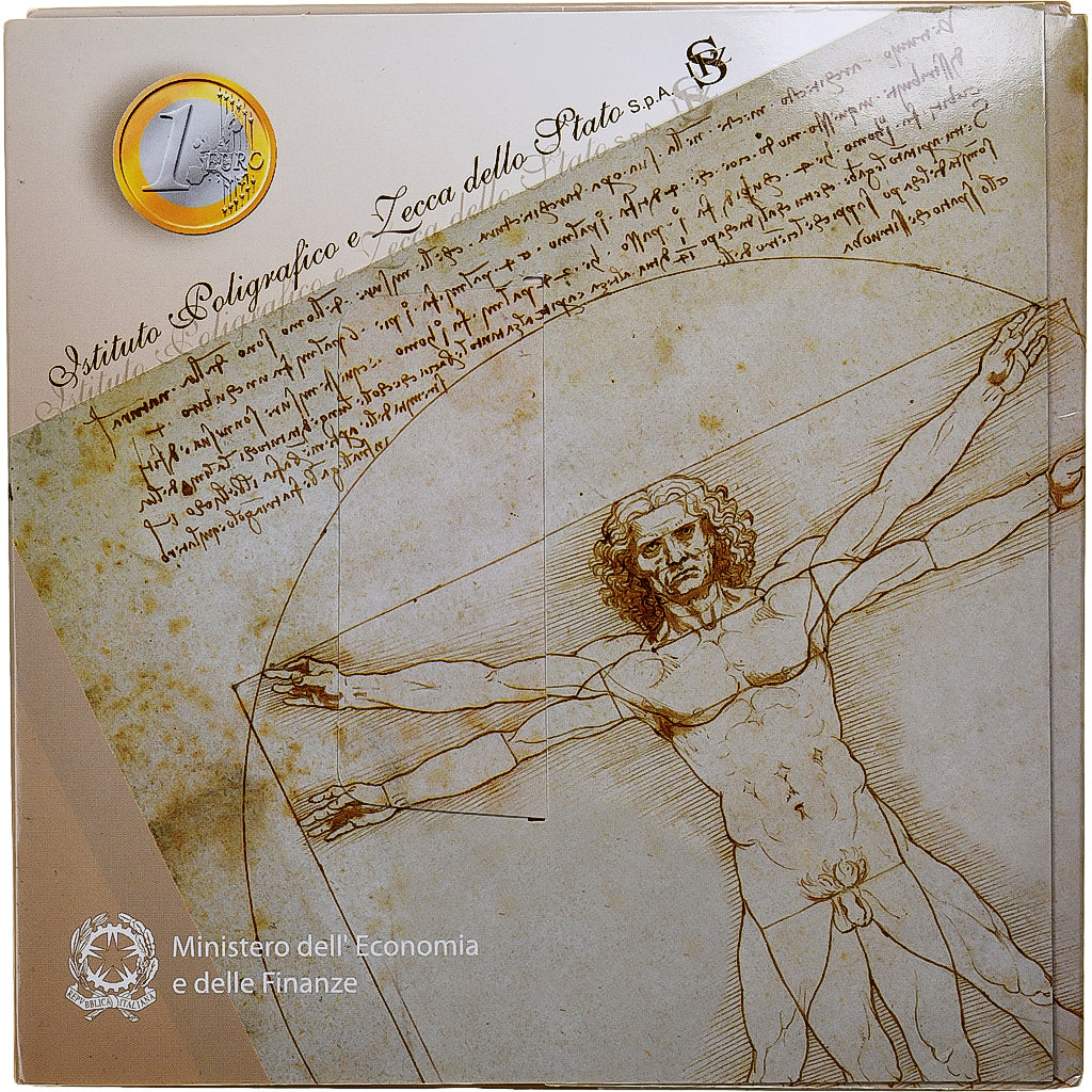 Italia, Set 1 ct. - 2 Euro, FDC, 2003, Rome, Sin información, FDC