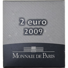 France, 2 Euro, Union économique et monétaire, Proof, 2009, MDP, Bi-Metallic