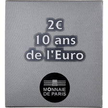 France, 2 Euro, 10 ans de l'euro, Proof, 2012, MDP, Bi-Metallic, MS(65-70)