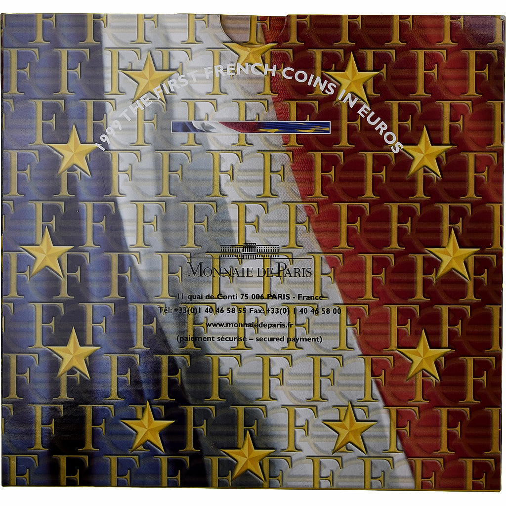 France, Coffret 1c. à 2€, BU, 1999, MDP, MS(65-70)