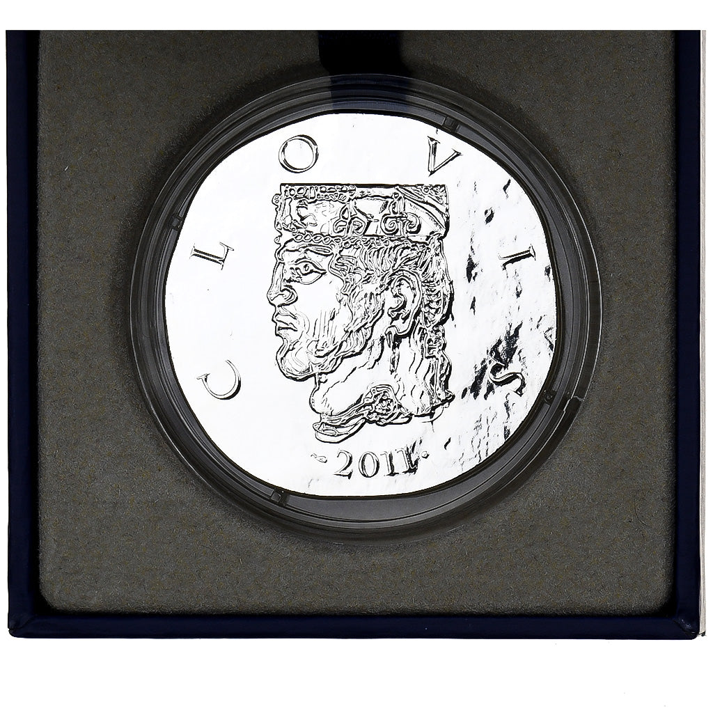 France, 10 Euro, Clovis, historique, 2011, MDP, Silver, MS(65-70)