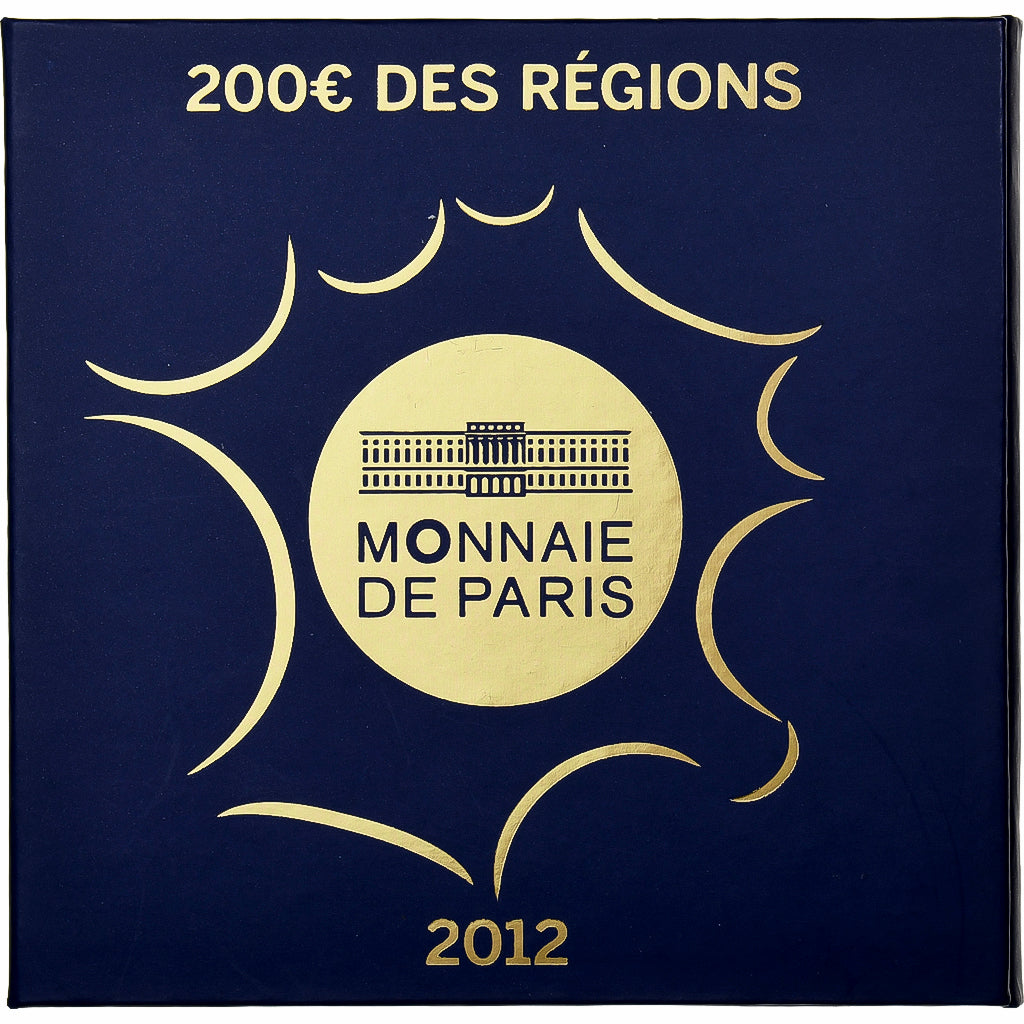 Francia, 200 Euro, Régions françaises, FS, 2012, MDP, Oro, FDC
