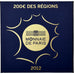 Francia, 200 Euro, Régions françaises, FS, 2012, MDP, Oro, FDC