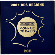 France, 200 Euro, Régions françaises, Proof, 2011, MDP, Gold, MS(65-70)