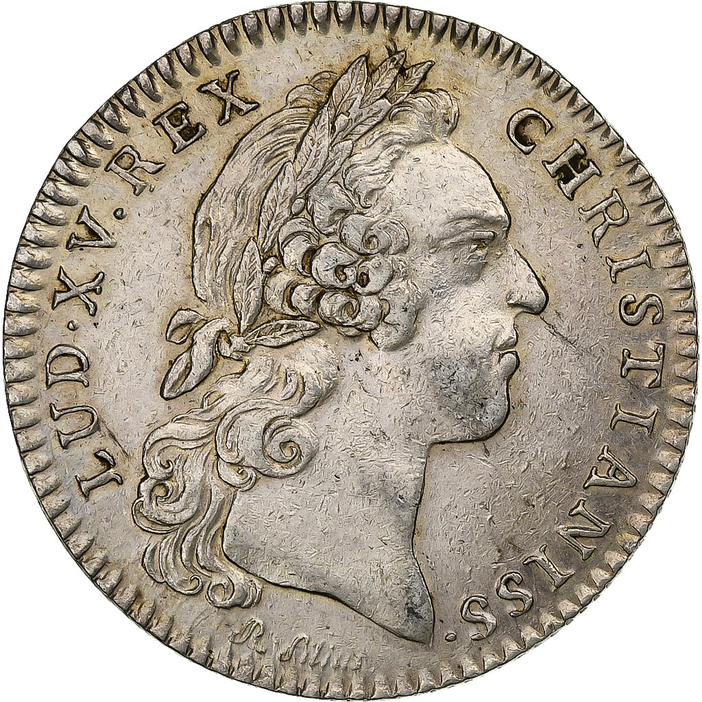 Frankreich, betaalpenning, Louis XV, Extraordinaire des Guerres, 1758, Silber