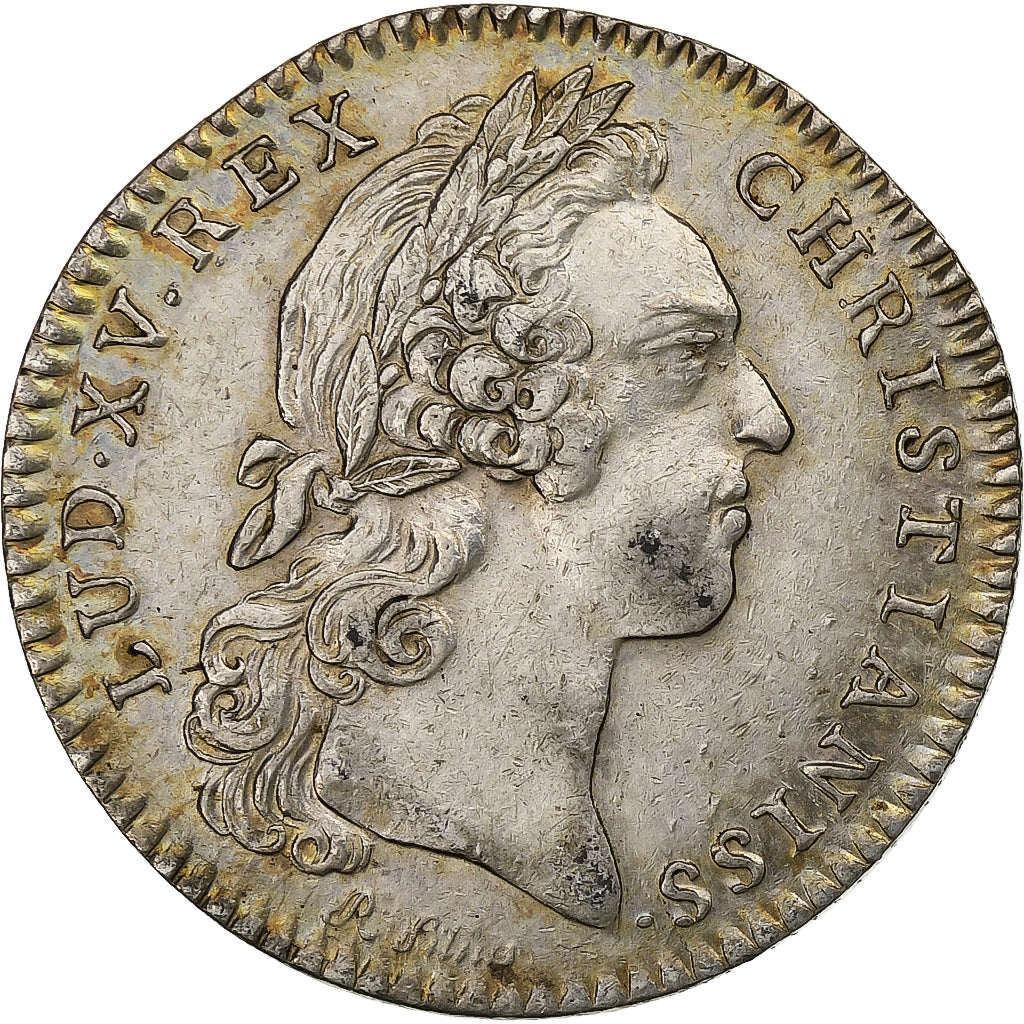 France, Jeton, Louis XV, Extraordinaire des Guerres, 1758, Argent, SUP