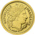 França, medalha, Réplique, 20 francs or Coq 1909, n.d., Dourado, MS(65-70)